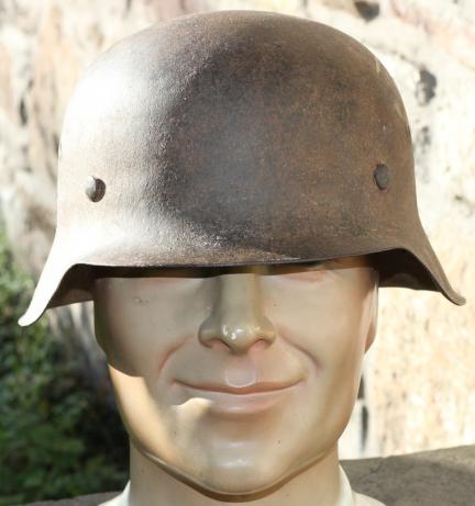 M42 COMBAT HELMET - FRENCH BARN FIND