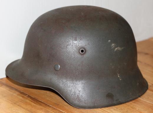 SS DIRLEWANGER ATTRIBUTED M42 HELMET