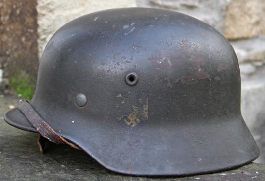 M40 KREIGSMARINE SINGLE DECAL GERMAN HELMET - QUIST 66