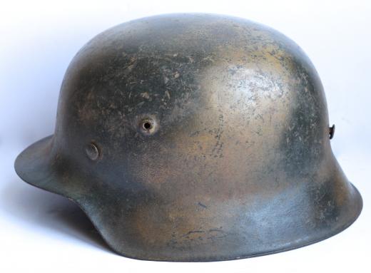 GERMAN WW2 M42 NORMANDY CAMO HELMET