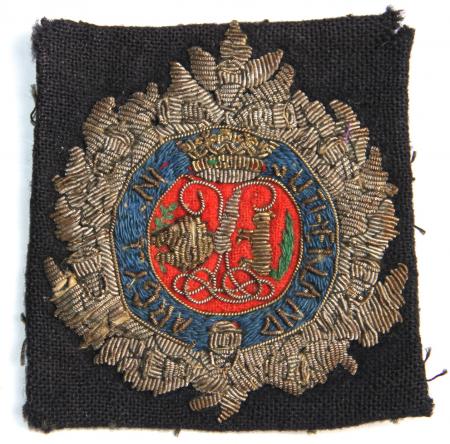 ARGYLL & SUTHERLAND HLDRS. EMBROIDERED BLAZER BADGE