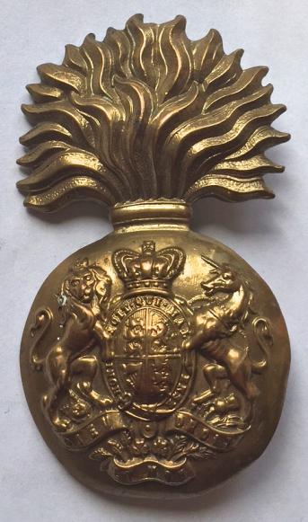 ROYAL SCOTS FUSILIERS VICTORIAN CAP BADGE - PRE 1902