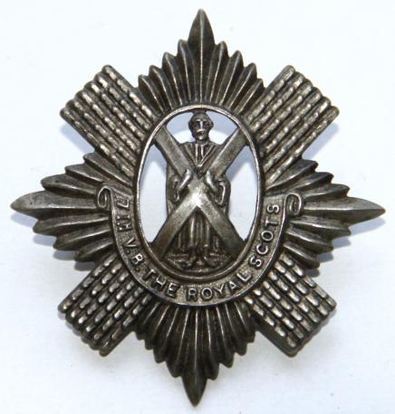 7TH VOLUNTEER BATTALION, THE ROYAL SCOTS (LOTHIAN REGIMENT), O/R'S GLENGARRY BADGE C.1903-1908