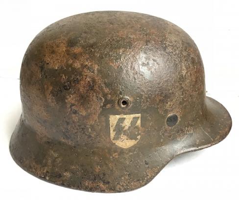 SS - M40 HELMET - DEMJANSK POCKET