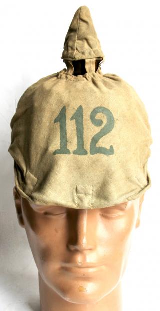 BADEN  WW1 PICKLEHAUBE AND COVER - JR112