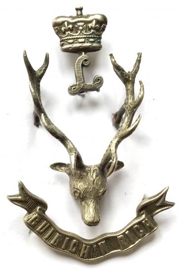 SEAFORTH HLDR'S OFFICERS 3 PIECE BADGE