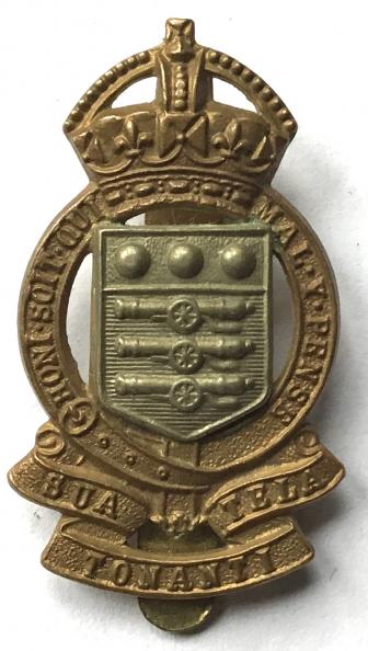 ARMY ORDNANCE CORPS.  CAP BADGE - BUTTONS LTD. B/HAM