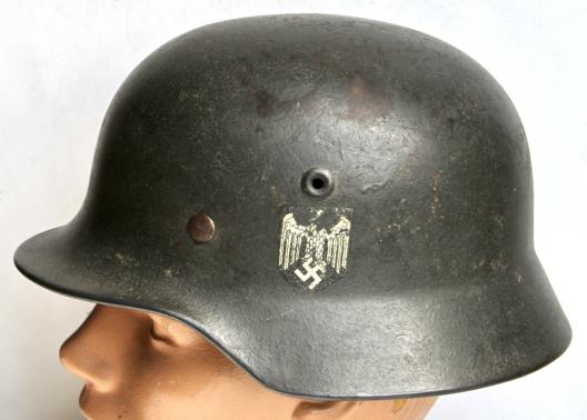 M40 QUIST SINGLE DECAL  GERMAN ARMY HELMET - 64