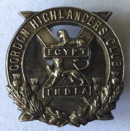 GORDON HLDRS. CLUB - RARE LAPEL BADGE