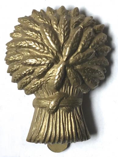 LOTHIAN & BORDERS HORSE BRASS CAP BADGE 