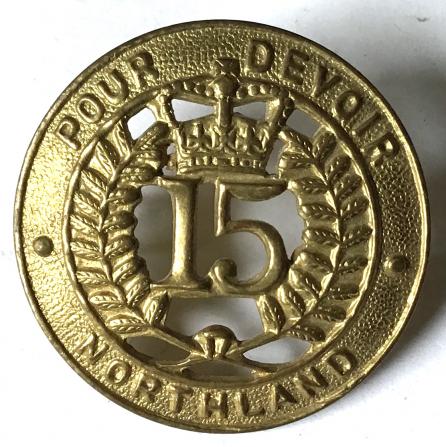 NEW ZEALAND - 15TH NORTHLAND CAP BADGE