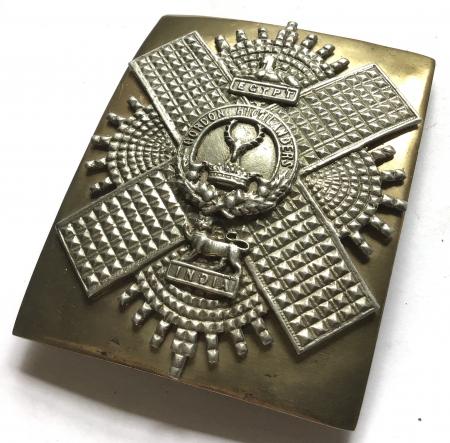 WW1 GORDON HIGHLANDERS SHOULDER BELT PLATE