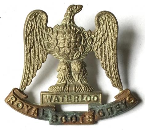 WW1 SCOTS GREYS CAP BADGE