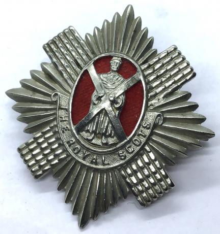 WW1 ROYAL SCOTS TERRITORIAL CAP BADGE