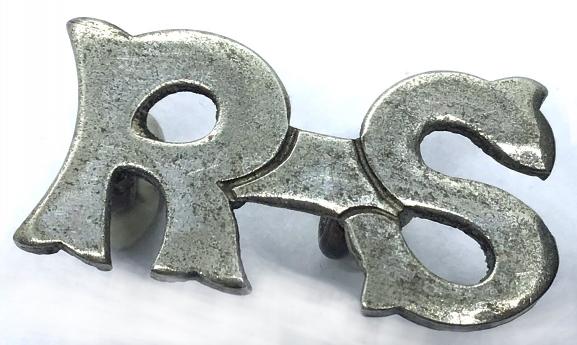 WW1 ROYAL SCOTS PIPERS SHOULDER TITLE 