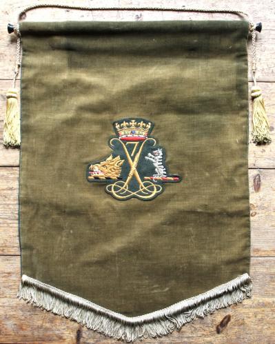 WW1 - 7TH ( STIRLING ) ARGYLL & SUTHERLAND HIGHLANDERS BANDSMANS DRAPE