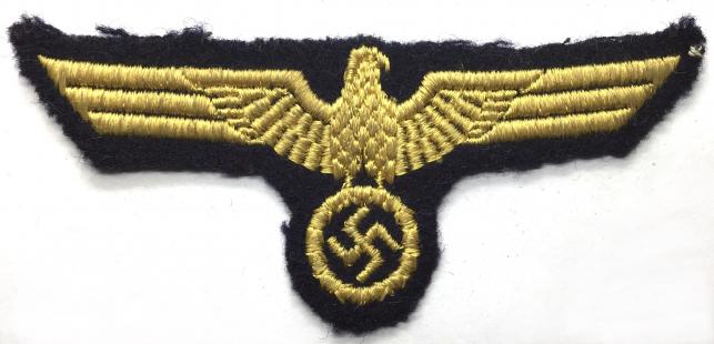 GERMAN WW2 KRIEGSMARINE BREAST EAGLE