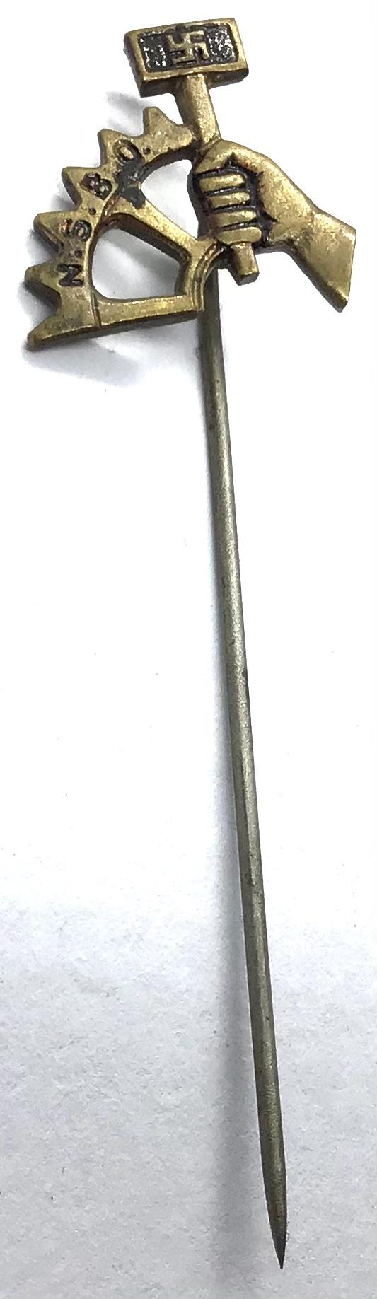 GERMAN WW2 NSBO STICK PIN