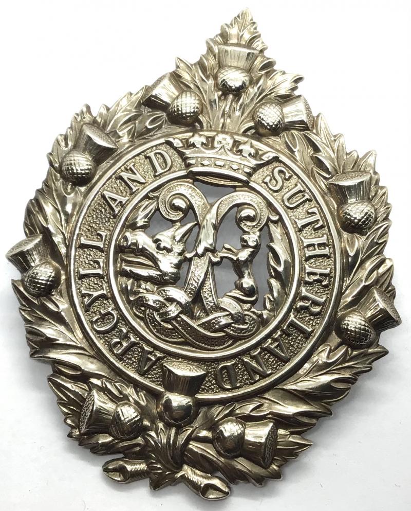 WW1 ARGYLL & SUTHERLAND HIGHLANDERS BADGE