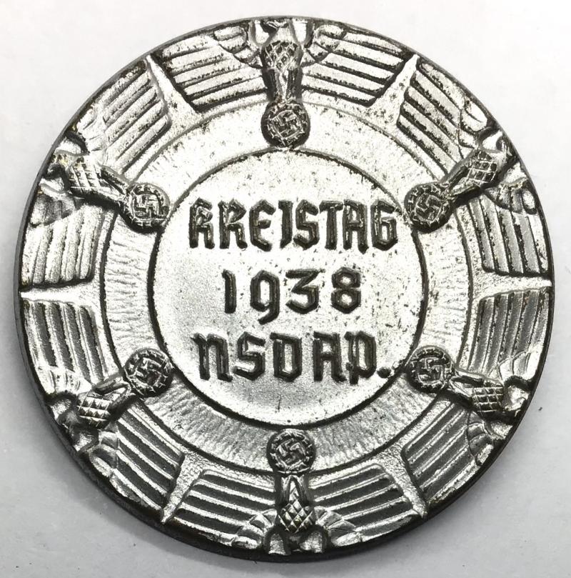 WW2 GERMAN NSDAP 1938 KREISTAG DAY BAGE