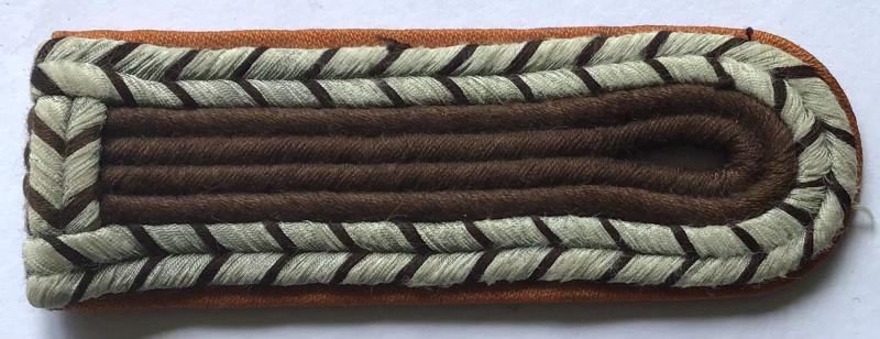 GERMAN WW2 RURAL POLICE ( SCHUTZPOLIZEI ) SHOULDER BOARD