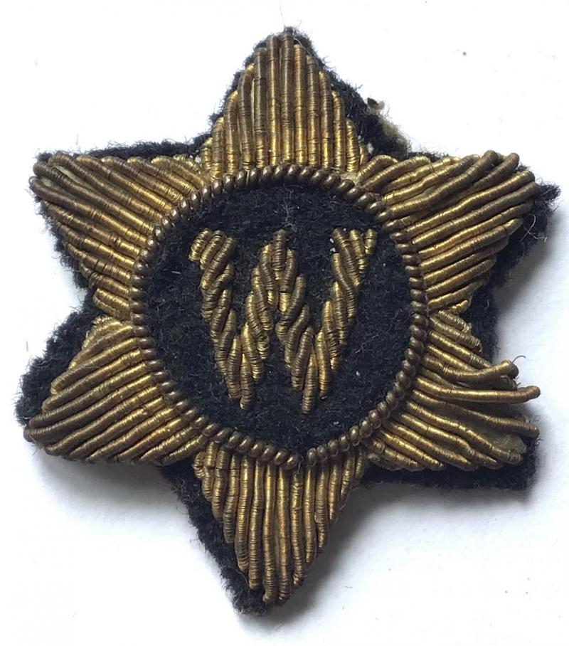 WW2 ROYAL NAVY WRITERS BULLION SLEEVE BADGE