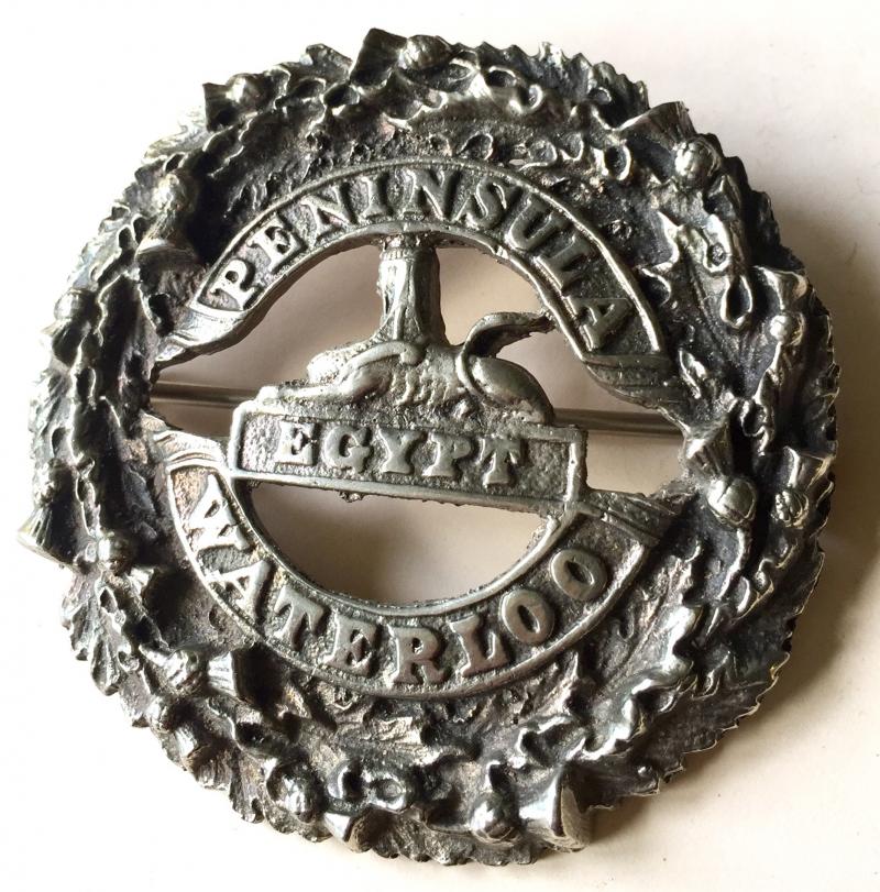 VICTORIAN CAMERON HIGHLANDERS PLAID BROOCH