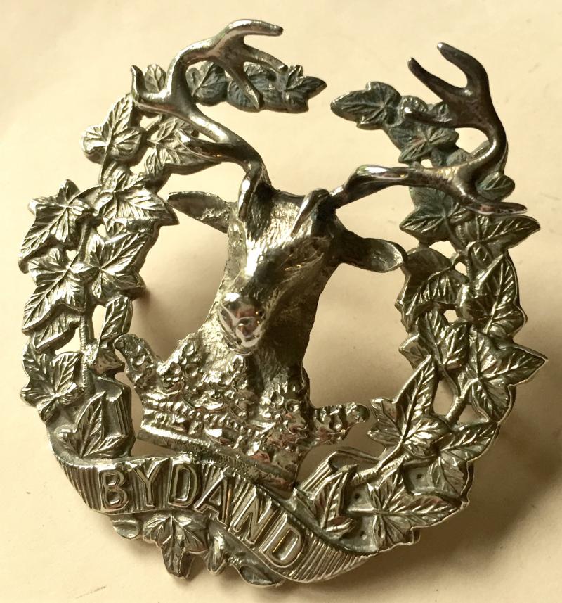 WW1 GORDON HIGHLANDERS OFFICERS/SERGEANTS BADGE