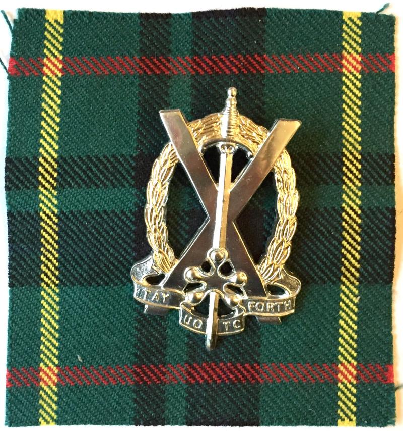 TAYFORTH  OTC ( OFFICERS TRAINING CORPS. ) CAP BADGE