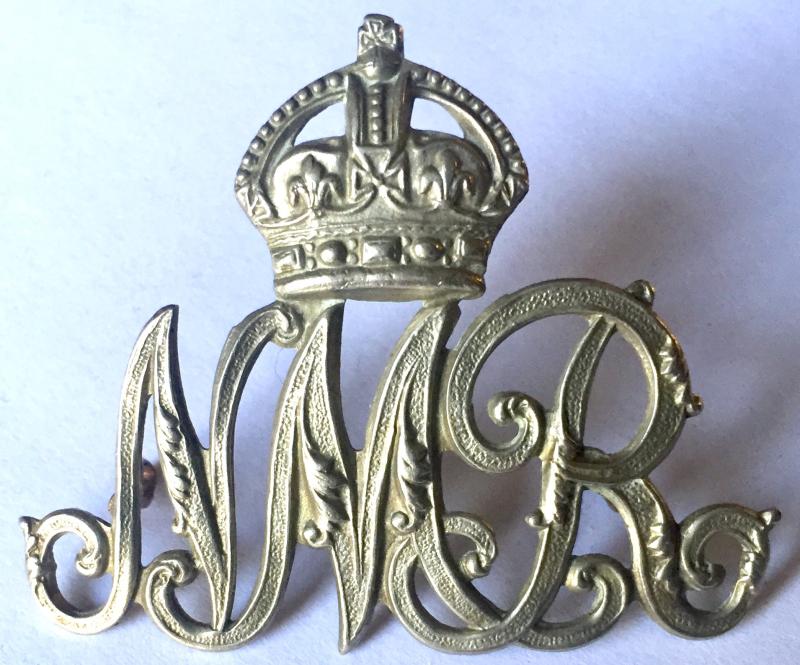 NATAL MOUNTED RIFLES (SOUTH AFRICA) HELMET BADGE