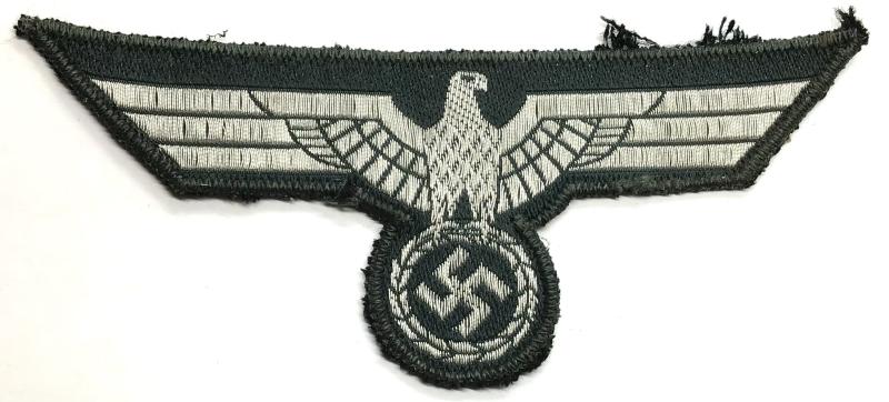 WW2 GERMAN ARMY OFFICERS LATE WAR BREAST EAGLE