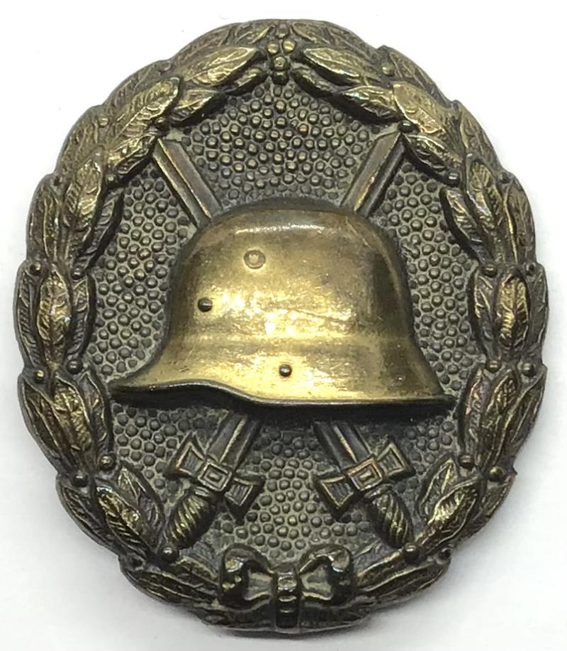 GERMAN WW1 BLACK WOUND BADGE