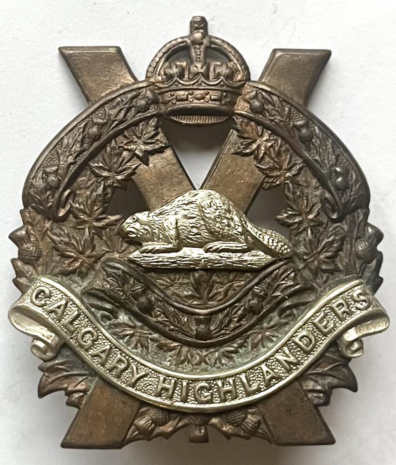 WW1 CANADIAN CALGARY HLDRS. BADGE