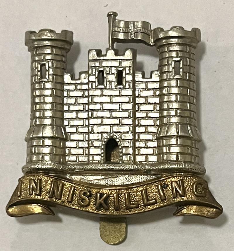 WW2 - 6TH INNISKILLING DRAGOONS CAP BADGE