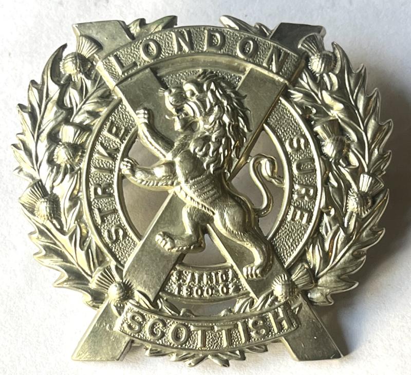 WW1/WW2 LONDON SCOTTISH BADGE