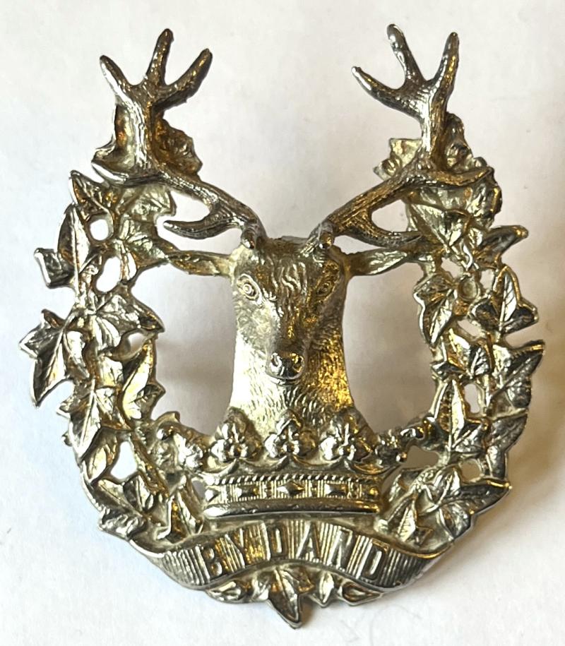 WW1 - GORDON HIGHLANDERS OFFICERS BADGE