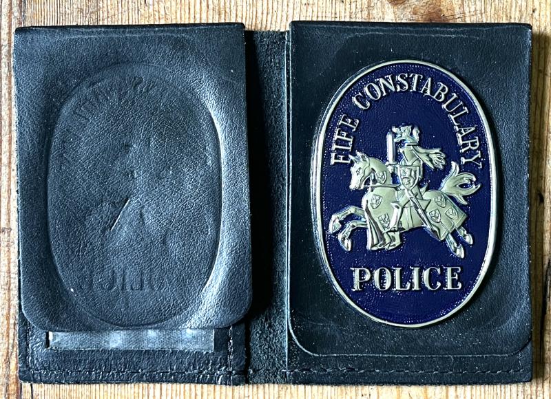 FIFE CONSTABULARY POLICE BADGE & WALLET