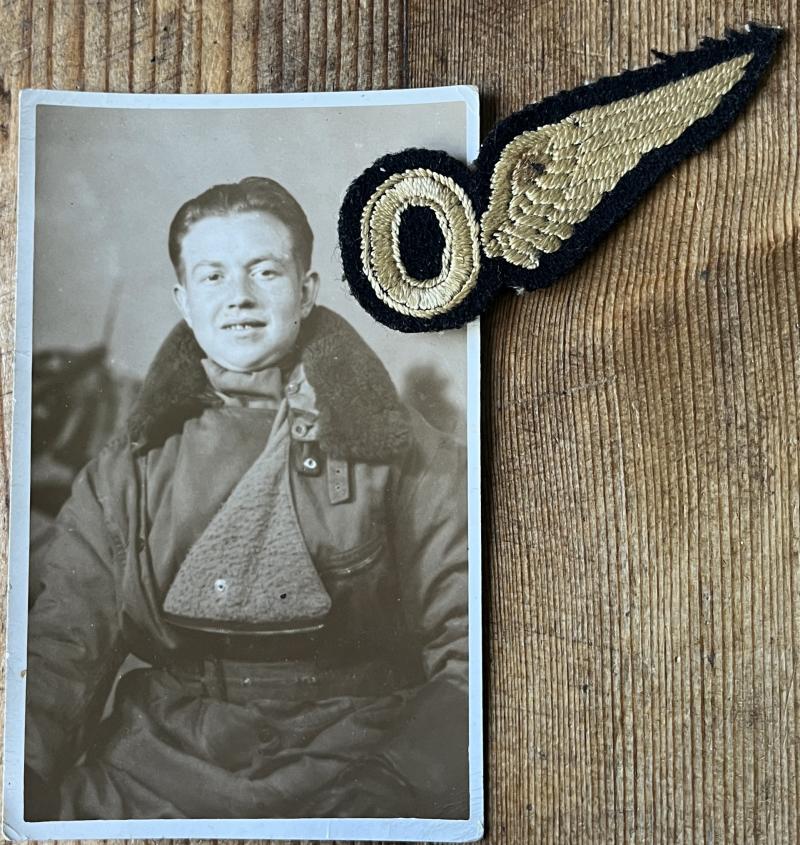 WW1 ROYAL FLYING CORPS  - OBSERVERS  BREVET C/W PHOTO