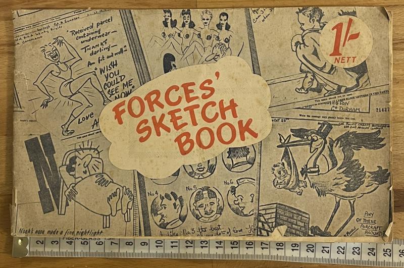 WW2 BRITISH - FORCES’ SKETCH BOOK