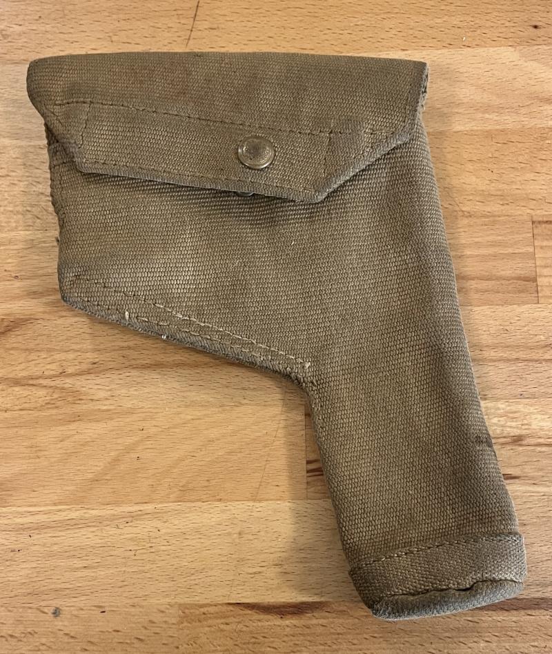 WW2 BRITISH 1943 DATED PISTOL HOLSTER