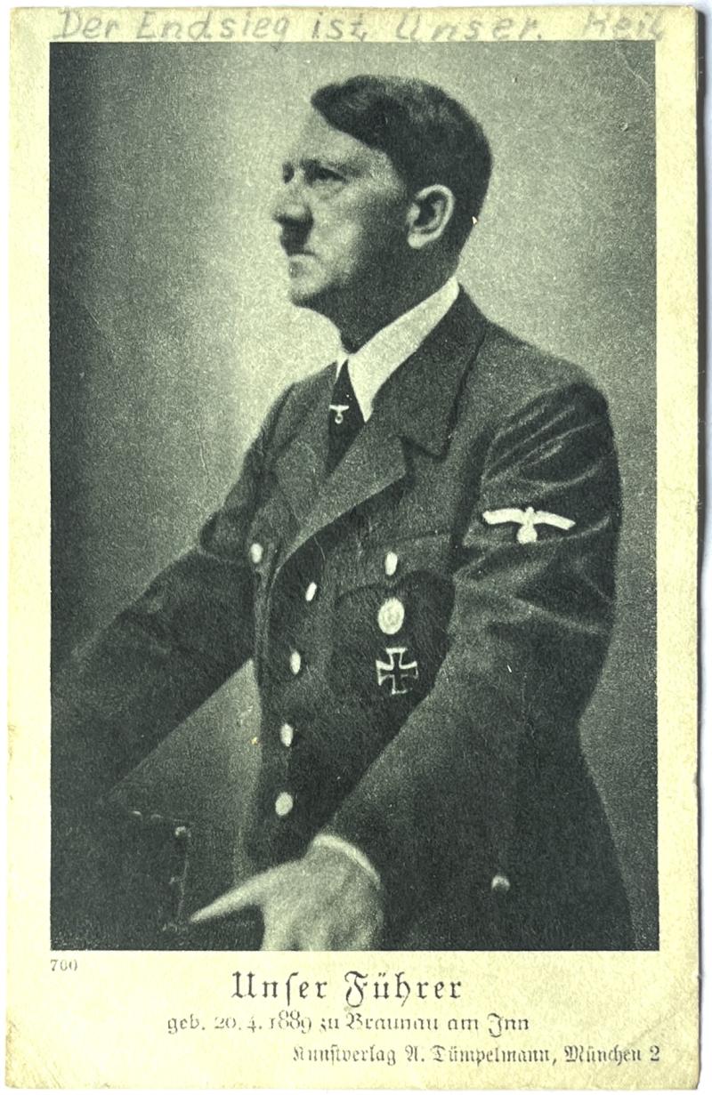 WW2 HITLER - PROPAGANDA PHOTO