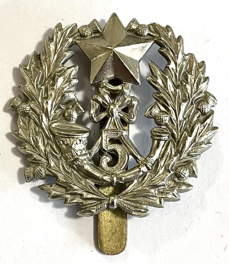 5TH CAMERONIANS ( SCOTTISH RIFLES ) CAP BADGE