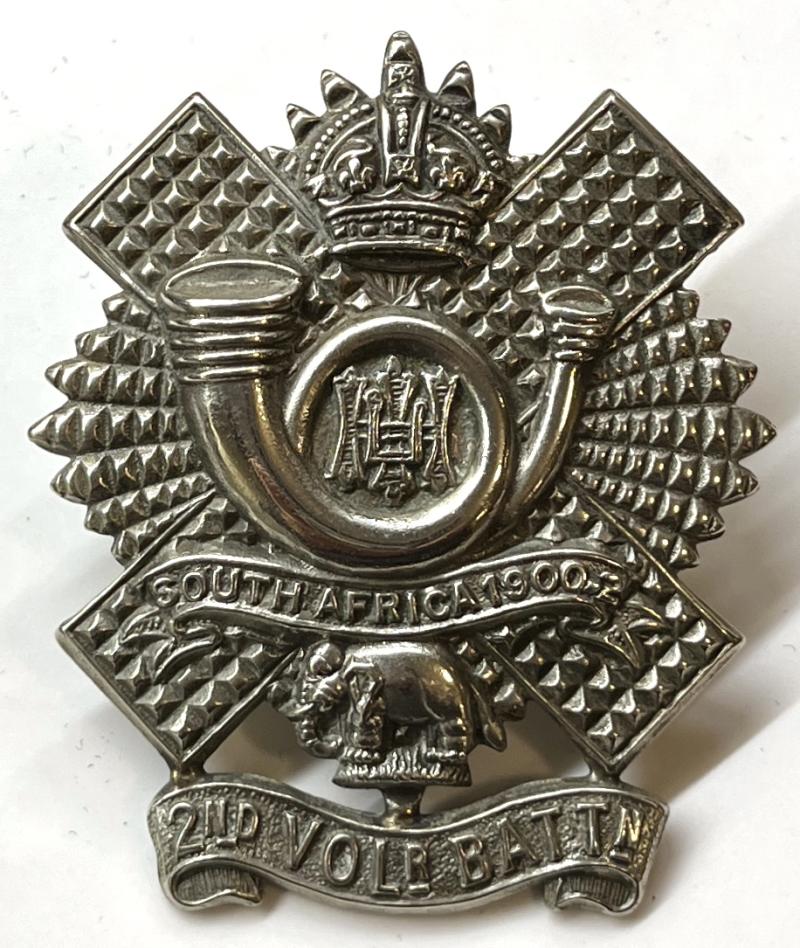 HIGHLAND LIGHT INFANTRY - 2ND VOLUNTEER BTN. CAP BADGE