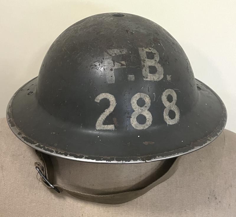 WW2 HOME FRONT - FIRE BRIGADE ( FB288 ) TOMMY  HELMET