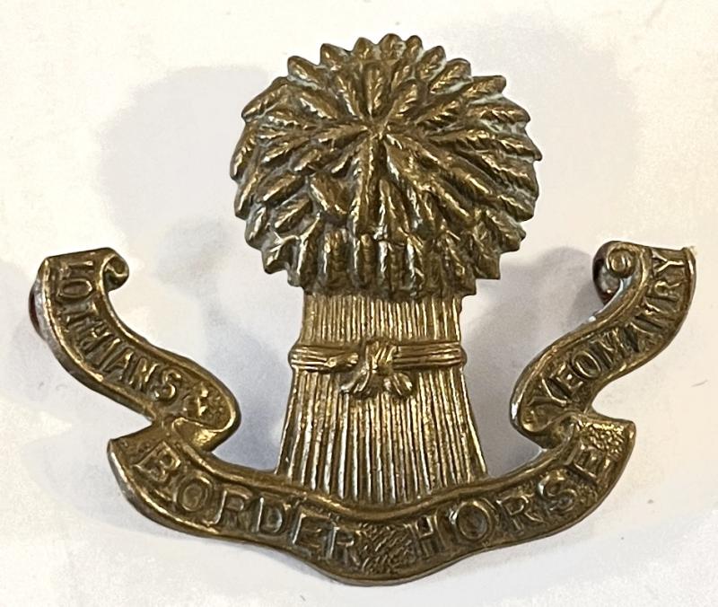 WW1 - LOTHIAN & BORDERS YEOMANRY CAP BADGE