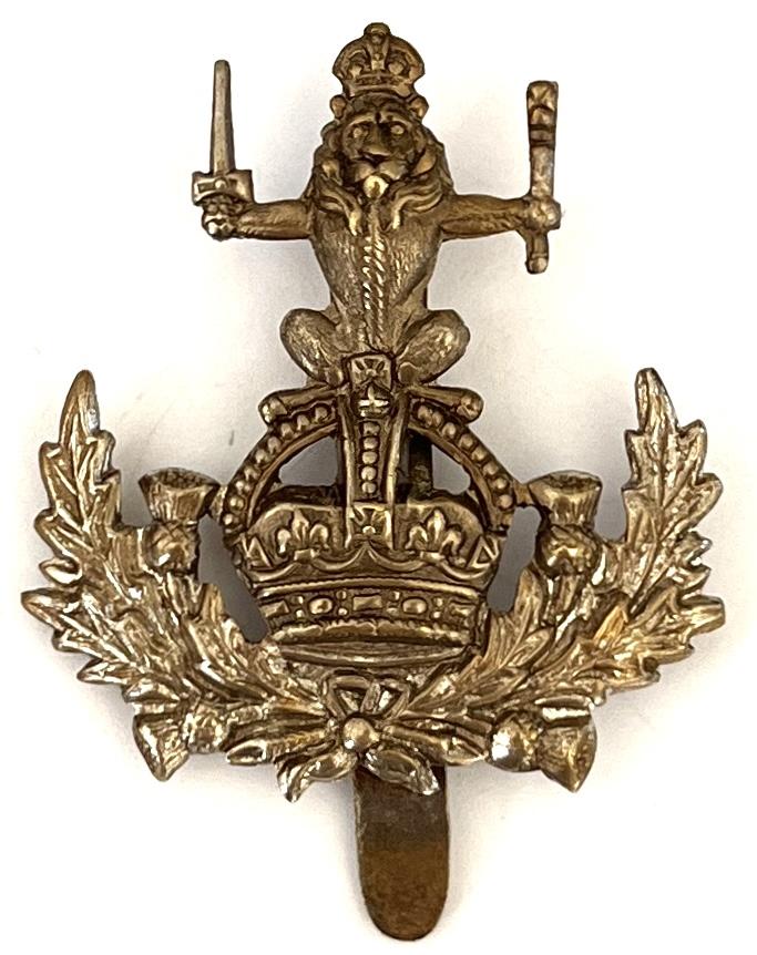 WW2 GLASGOW YEOMANRY CAP BADGE