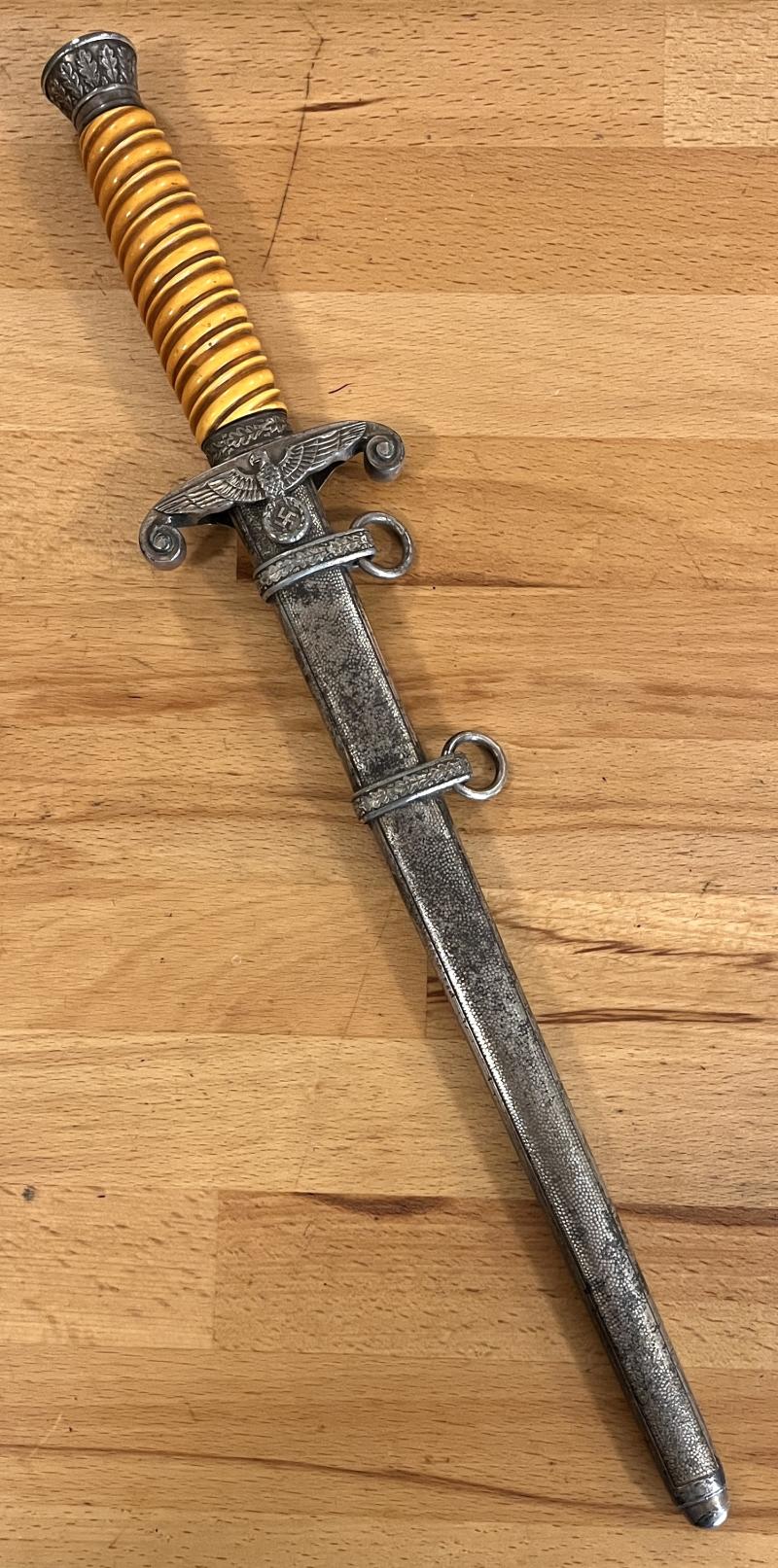 GERMAN EARLY PRE WAR - HEER DAGGER - EICKHORN