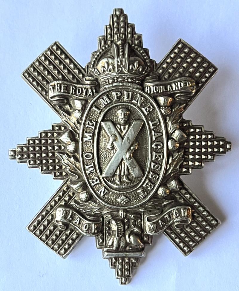 WW1 BLACK WATCH GLENGARRY BADGE