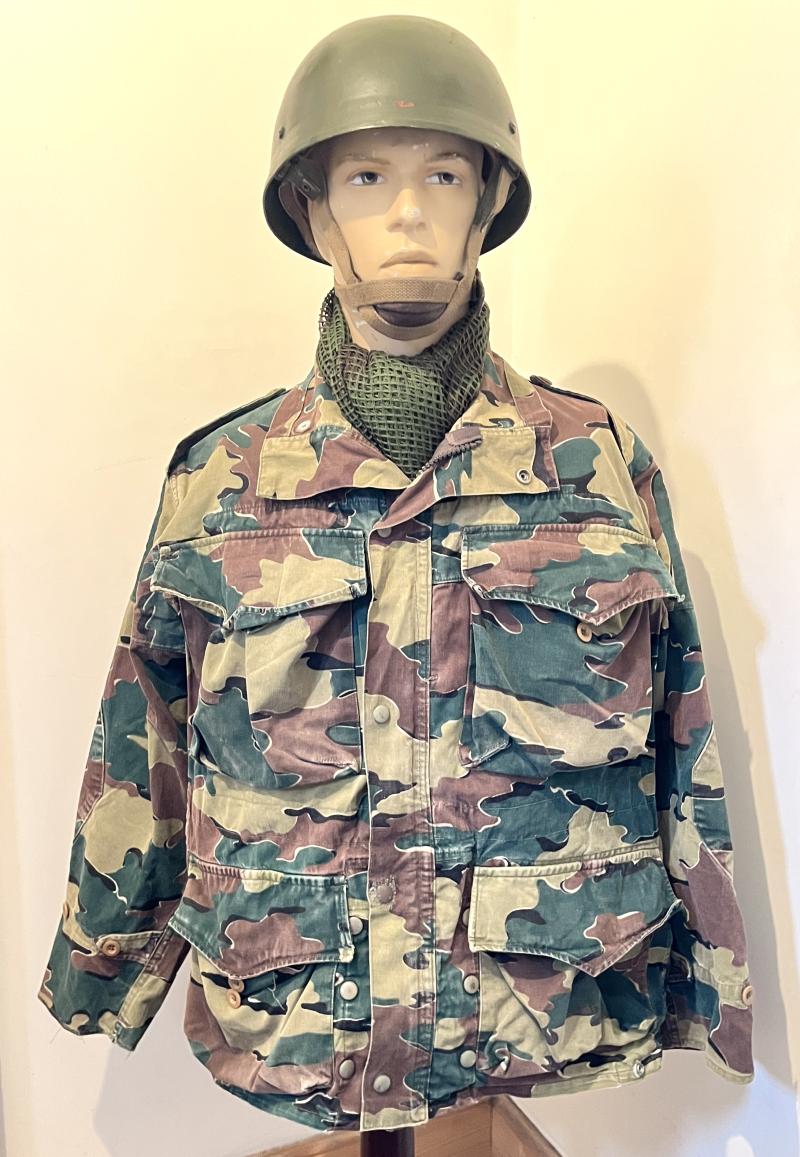 1958 DTD. BELGIAN PARA SMOCK - JIGSAW CAMO.
