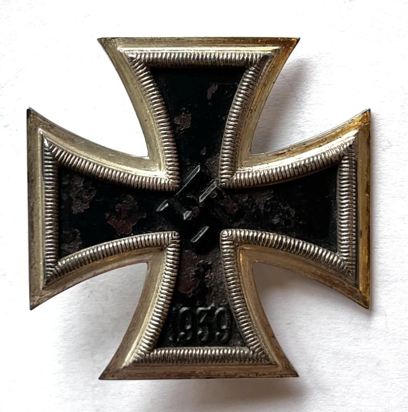 WW2 - GERMAN - IRON CROSS 1ST CLASS - CARL WILD
